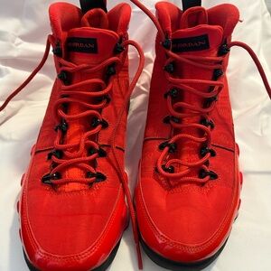 NIKE AIR JORDANS RETRO 9 CHILE RED mens 8.5
